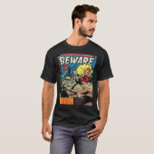 Halloween Horror  Zombie Comic Book Retro S T-shirt (Voorkant volledig)