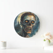 Halloween, Horror, Zombie, Ogen van de volle maan Grote Klok (Huis)