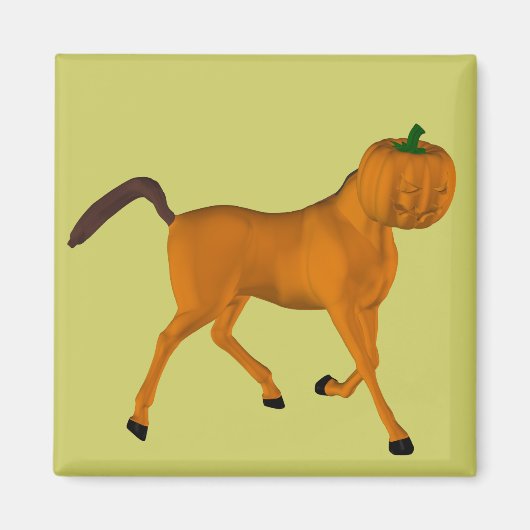 Halloween Horse Magneet (Voorkant)