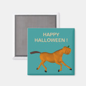 Halloween Horse Magneet (Voorkant / Achterkant)