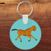 Halloween Horse Sleutelhanger (Voorkant)