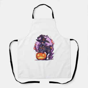 Halloween Horse Witch Pet Jack o Lantern Horse Rid Schort