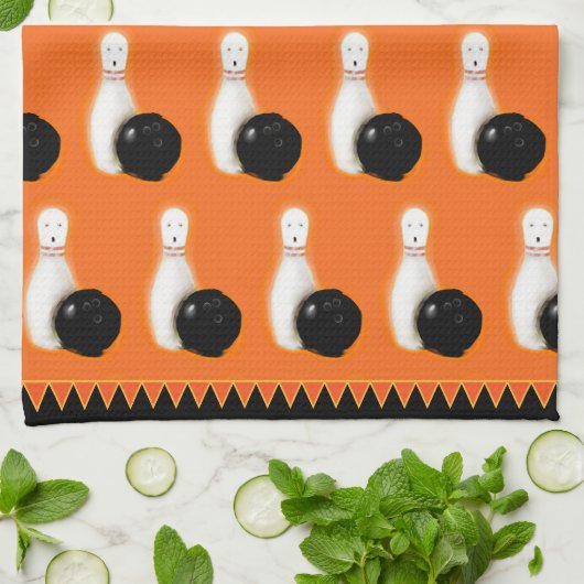 Halloween Hostess Gift Decor Theedoek (Gevouwen)