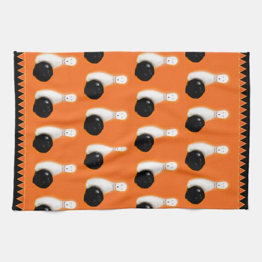 Halloween Hostess Gift Decor Theedoek (Horizontaal)