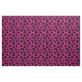 halloween hot roze koe print stof (Fat Quarter)