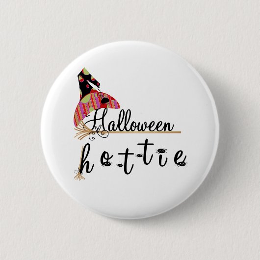 Halloween Hottie Ronde Button 5,7 Cm (Voorkant)