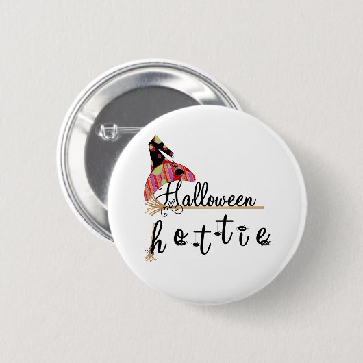 Halloween Hottie Ronde Button 5,7 Cm (Voorkant /achterkant)