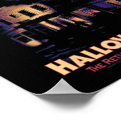 Halloween House en Mask Poster (Hoek)