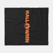 Halloween House Fleece Deken (Voorkant (Horizontaal))