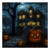 Halloween House Perfect Poster (Voorkant)