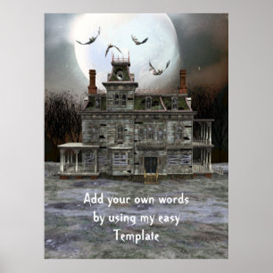 Halloween House Poster