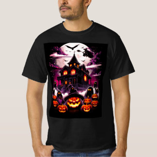 Halloween House T-Shirt - Heks, geesten
