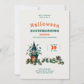 Halloween House Warming We verhuisden Gremlin scho Kaart (Voorkant)