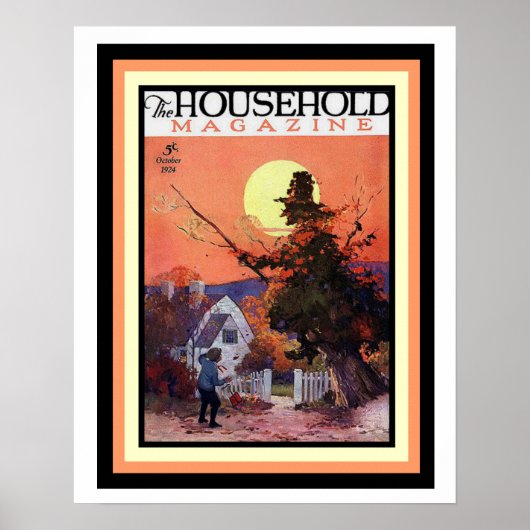 Halloween Household Magazine Hoesje Poster 16 x 20 (Voorkant)