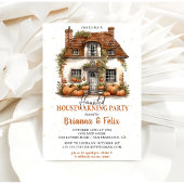Halloween Housewarming Feest Kaart
