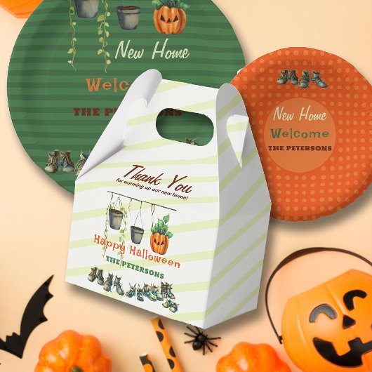 Halloween Housewarming Party Gremlin Schoenen Plan Bedankdoosjes