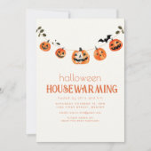 Halloween Housewarming Party Uitnodigen Kaart (Voorkant)
