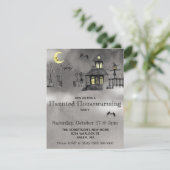 Halloween, Housewarming Party voor een Spookhuis  Kaart (Staand voorkant)