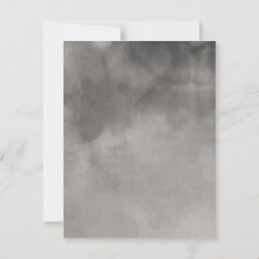 Halloween, Housewarming Party voor een Spookhuis  Kaart (Achterkant)