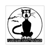 HALLOWEEN HOWLNG CAT-RUBBERSTEMP RUBBERSTEMPEL (Afrduk)