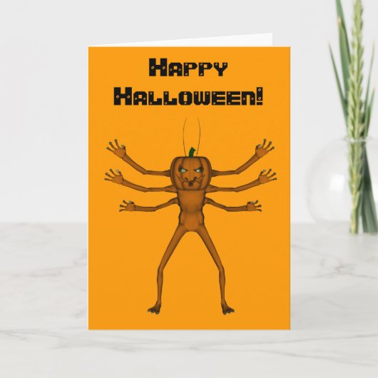 Halloween Hugs Kaart (Voorkant)