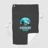 Halloween Huidige Stemming Geheime Pompoen Golfhanddoek (Insitu)