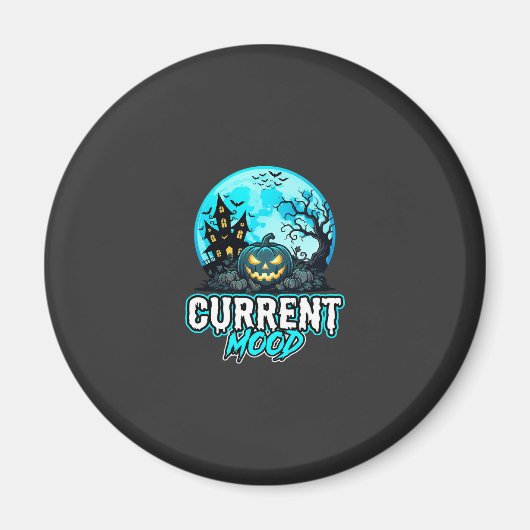 Halloween Huidige Stemming Geheime Pompoen Magneet (Voorkant)