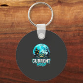 Halloween Huidige Stemming Geheime Pompoen Sleutelhanger (Voorkant)