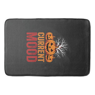 Halloween Huidige Stemming Pompoen Boom Ontwerp Badmat