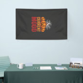 Halloween Huidige Stemming Pompoen Boom Ontwerp Spandoek (Beurs)
