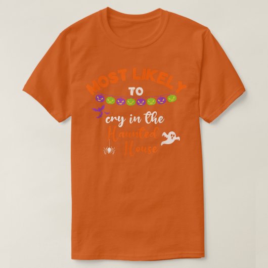 Halloween huilt waarschijnlijk het meest in het ge t-shirt (Design voorkant)