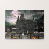 Halloween Huis 2 Puzzel (Horizontaal)