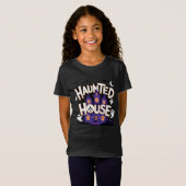 Halloween - Huis Hantée T-shirt (Voorkant volledig)