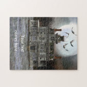 Halloween Huis puzzel (Horizontaal)