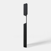 Halloween huis, zwarte katten, vleermuizen, pompoe iPhone hoesje (Rechterkant)