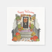 Halloween Huisfeest Servet (Voorkant)