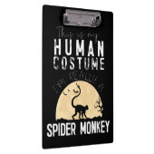 Halloween Human Spider Monkey Creepy Horror Klembord (Rechts)