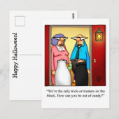 Halloween Humor Briefkaart (Voorkant / Achterkant)