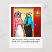 Halloween Humor Briefkaart (Voorkant)