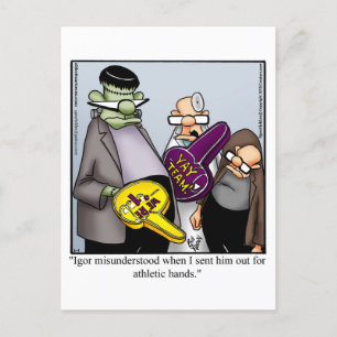 Halloween Humor Briefkaart