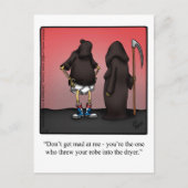 Halloween Humor Briefkaart (Voorkant)