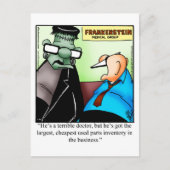 Halloween Humor Briefkaart (Voorkant)