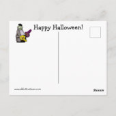 Halloween Humor Briefkaart (Achterkant)