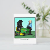 Halloween Humor Briefkaart (Staand voorkant)