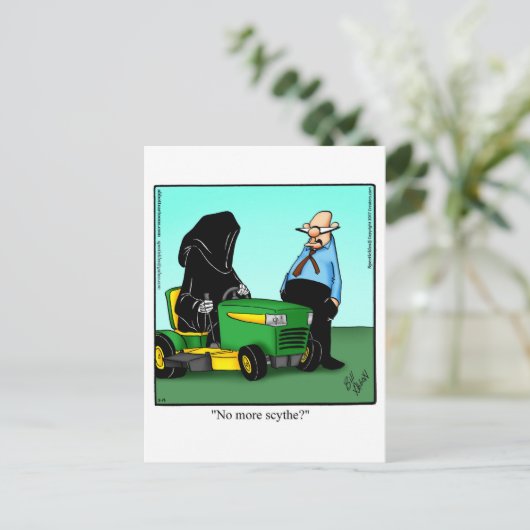 Halloween Humor Briefkaart (Staand voorkant)