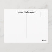 Halloween Humor Briefkaart (Achterkant)