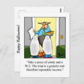 Halloween Humor Briefkaart (Voorkant / Achterkant)