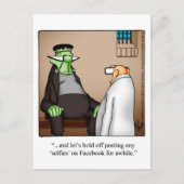 Halloween Humor Briefkaart (Voorkant)