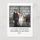 Halloween Humor Briefkaarten "Spectickles" (Voorkant)