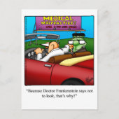 Halloween Humor Briefkaarten "Spectickles" (Voorkant)